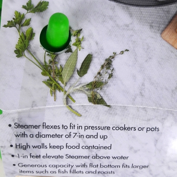 NWT Silicone Pressure Cooker Steamer - Picture 4 of 6